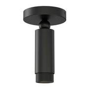 Cleo LED Spotlight Semi-Flush Mount in Black