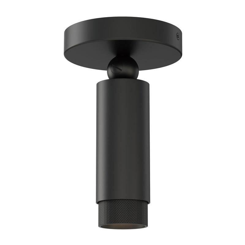 Cleo LED Spotlight Semi-Flush Mount in Black