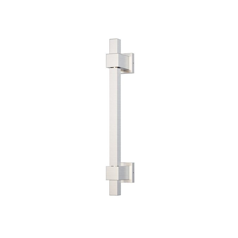 Cubist 18" LED Wall Sconce in Satin Nickel