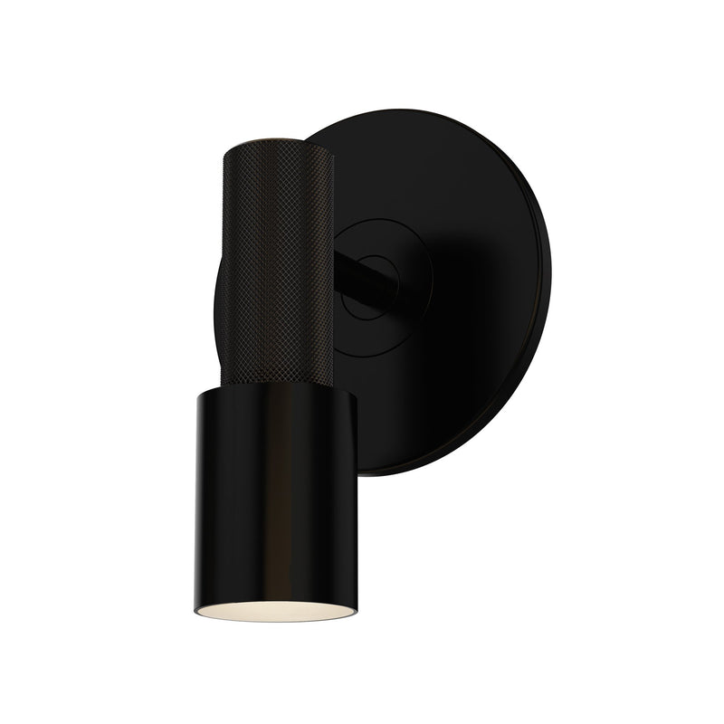 Handler Outdoor LED Wall Spotlight in Black