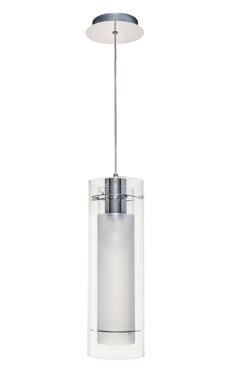 Frost 1-Light Pendant in Polished Chrome