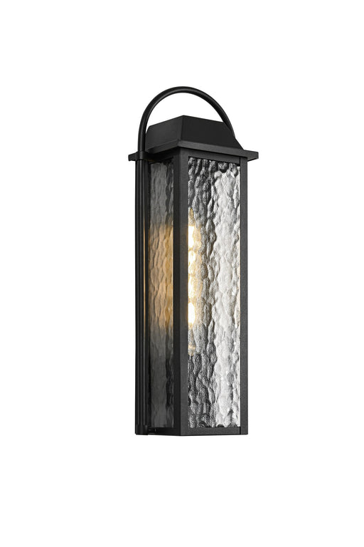 Dew 6.5" Outdoor Wall Lantern in Matte Black