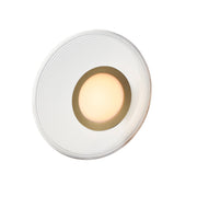 Jensen 12" Wall / Ceiling Light in Satin Brass