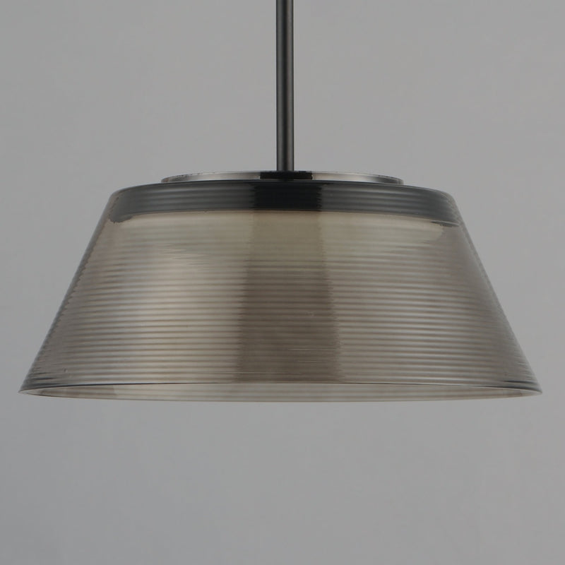 Jensen 18" LED Pendant in Black