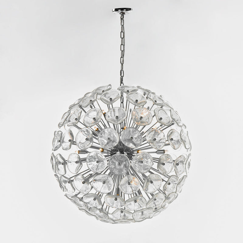 Fiori 28-Light Pendant in Polished Chrome