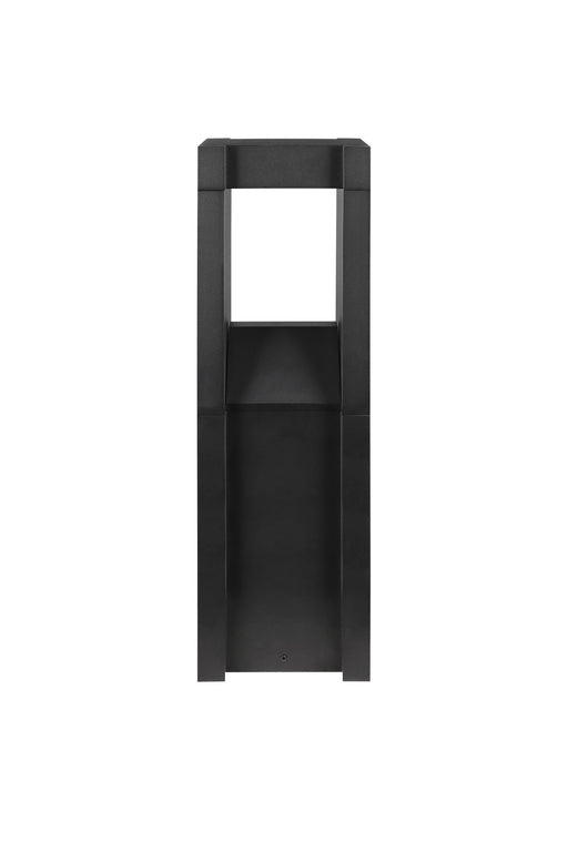 Vortex 24" LED Outdoor Bollard in Matte Black
