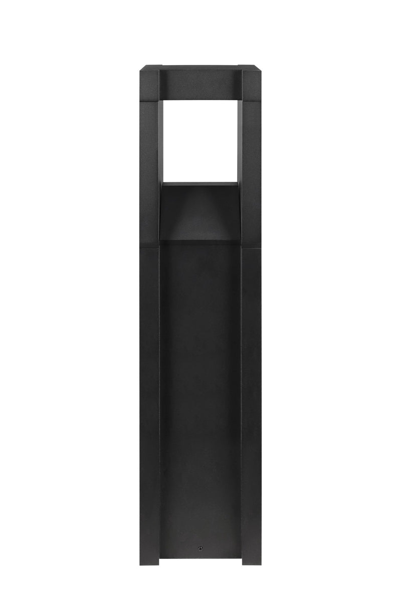 Vortex 31.5" LED Outdoor Bollard in Matte Black
