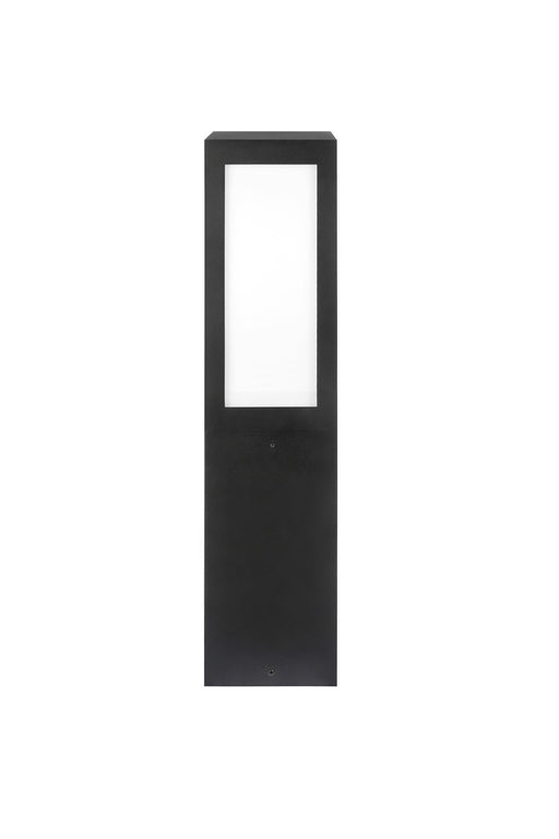Portus 26" LED Bollard Light in Matte Black