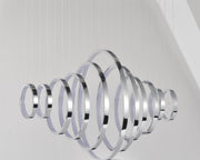 Hoops 11-Light LED Pendant in Polished Chrome