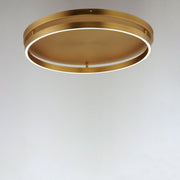 Groove WiZ LED Flush Mount in Gold