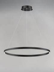 Groove WiZ 24" LED Pendant in Black