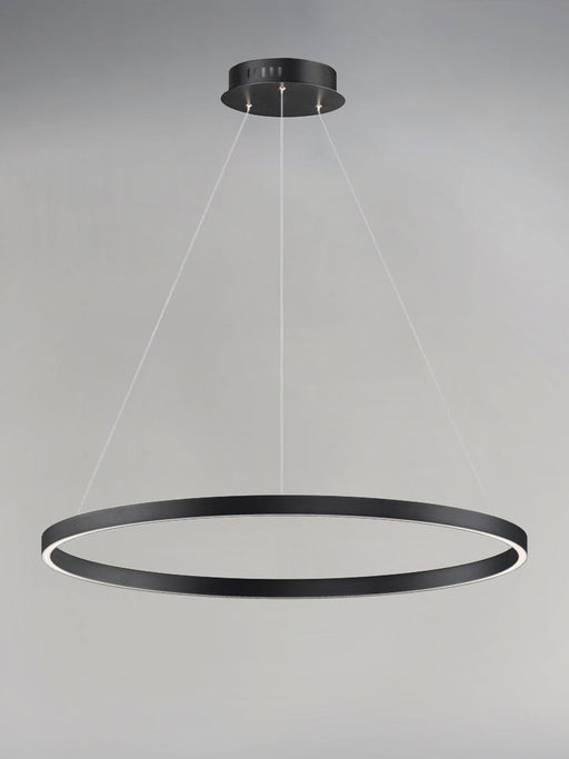 Groove WiZ 24" LED Pendant in Black