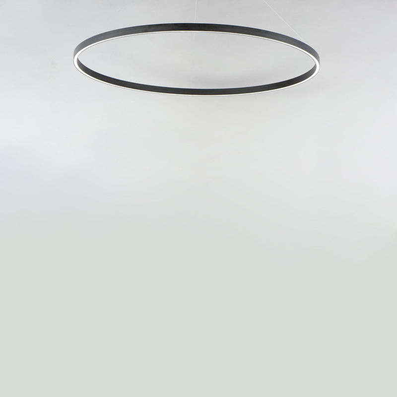 Groove WiZ 40" LED Pendant in Black