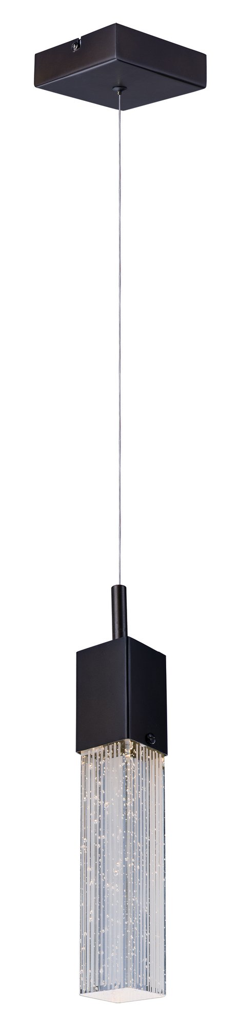 Fizz III 1-Light LED Pendant in Bronze