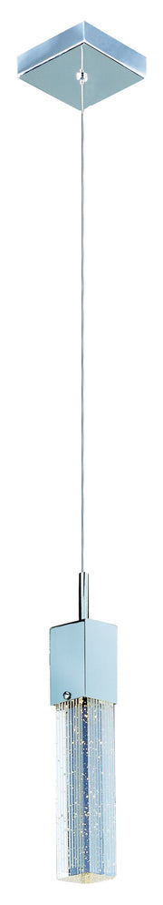 Fizz III 1-Light LED Pendant in Polished Chrome