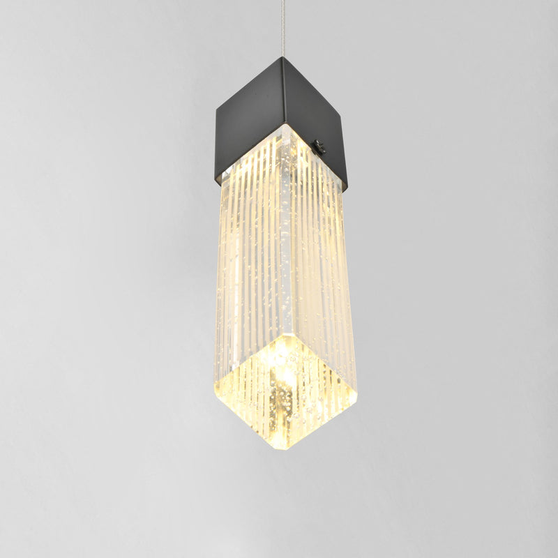 Fizz III 1-Light LED Pendant in Bronze