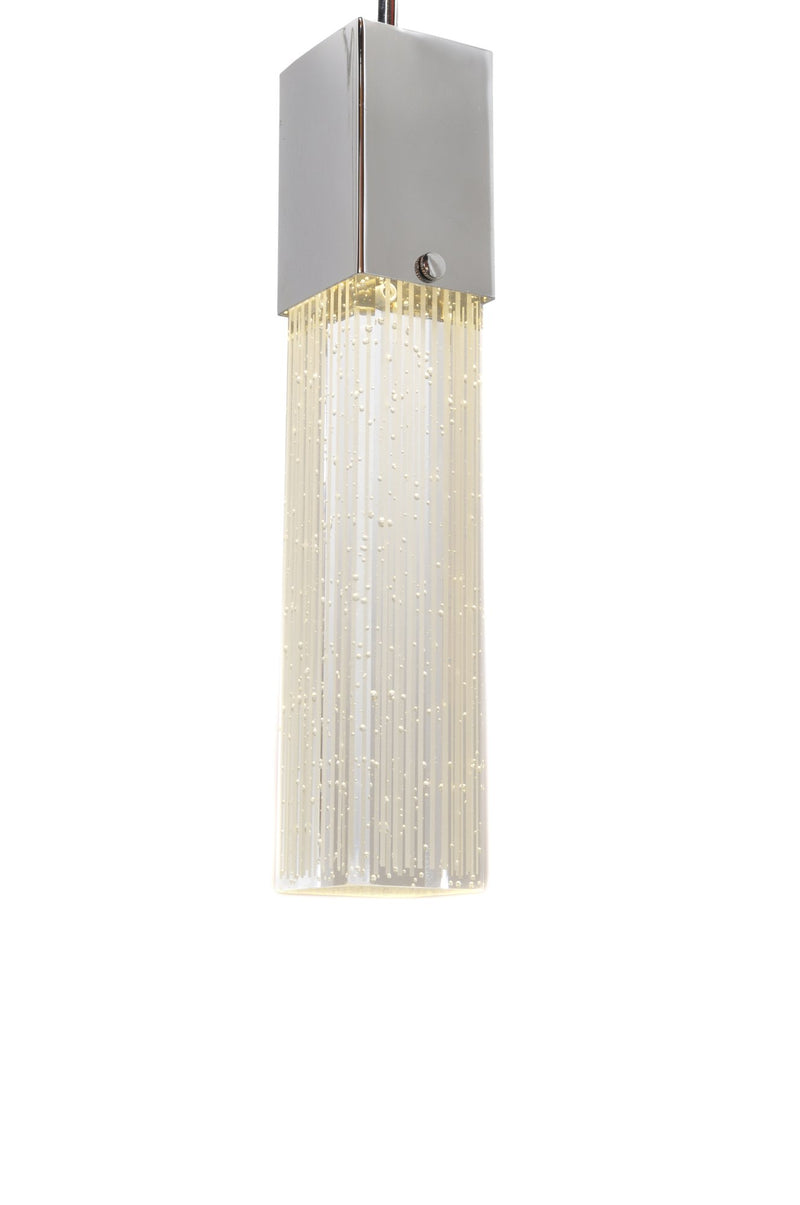 Fizz III 1-Light LED Pendant in Polished Chrome