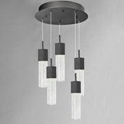 Fizz III 5-Light LED Pendant in Bronze