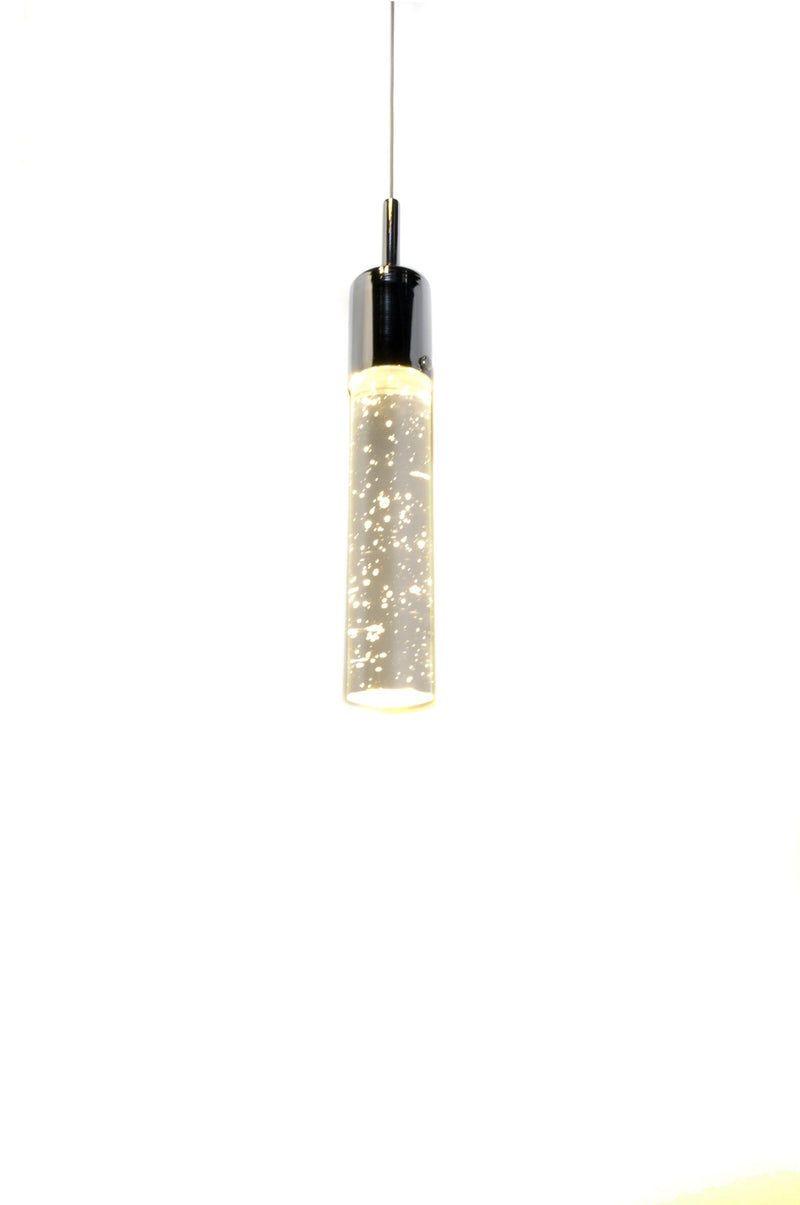 Fizz IV 9-Light LED Pendant in Polished Chrome