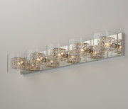 Gem 5-Light Bath Vanity in Polished Chrome