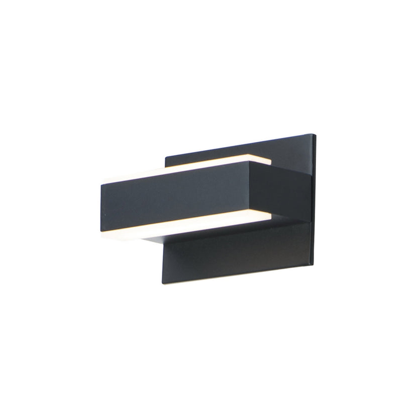 Omni 7" LED Wall Sconce in Black