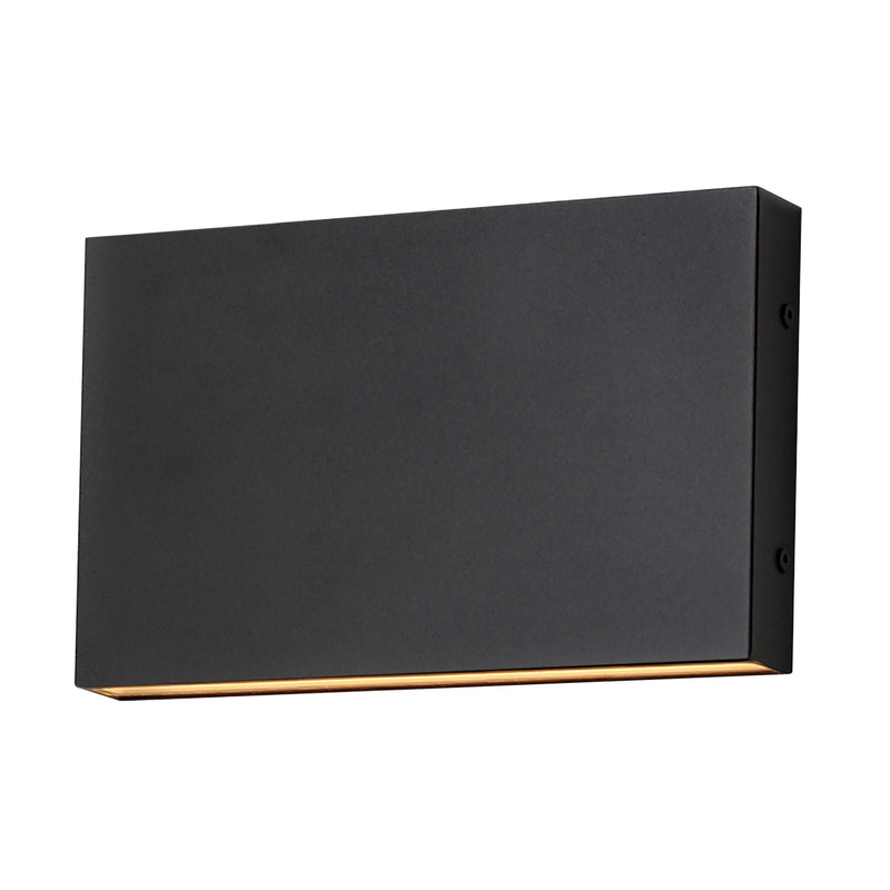 Brik 12" LED Outdoor Wall Sconce in Black