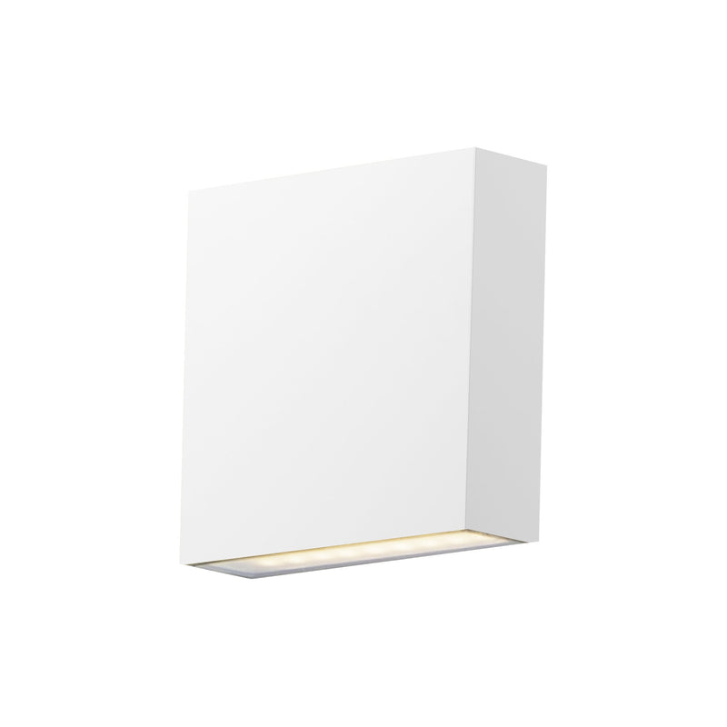 Brik 4.75" LED Outdoor Wall Sconce in White