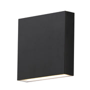 Brik 6.25" LED Outdoor Wall Sconce in Black