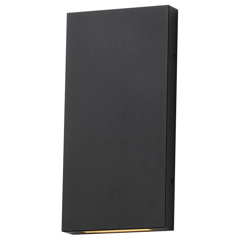 Brik 14" LED Outdoor Wall Sconce in Black