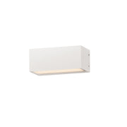 Blok 6.75" LED Outdoor Wall Sconce in White