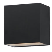 Blok 6.25" LED Outdoor Wall Sconce in Black