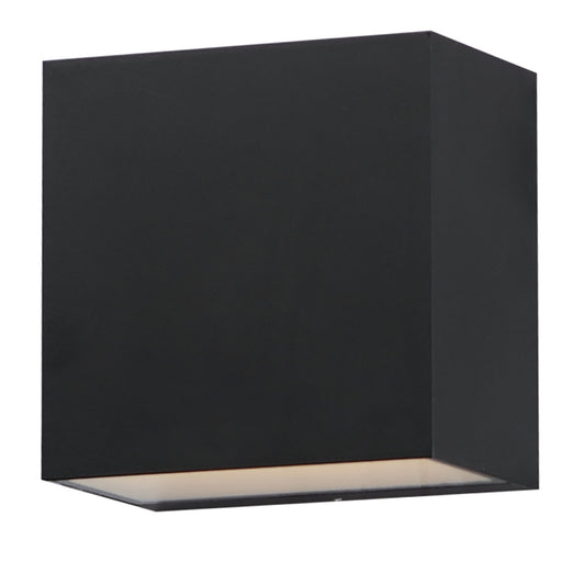 Blok 6.25" LED Outdoor Wall Sconce in Black