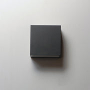 Blok 6.25" LED Outdoor Wall Sconce in Black
