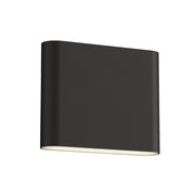 Spartan 6" Outdoor Wall Sconce in Black