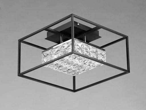 Zephyr LED Flush Mount in Black