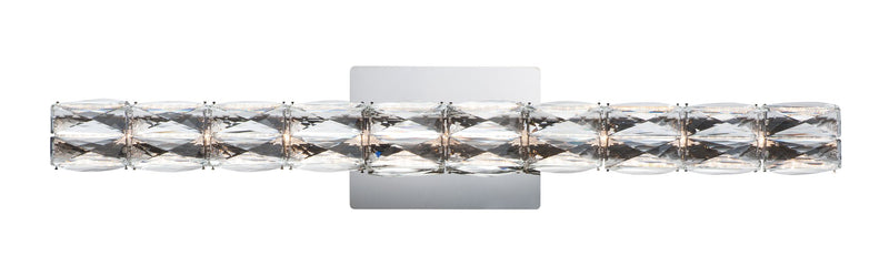 Zephyr 30" LED Bath Vanity in Polished Chrome