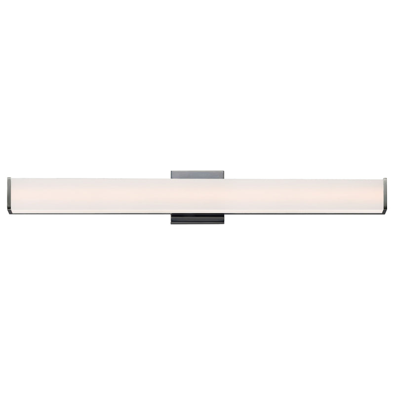 Baritone 36" LED Bath Vanity in Satin Nickel