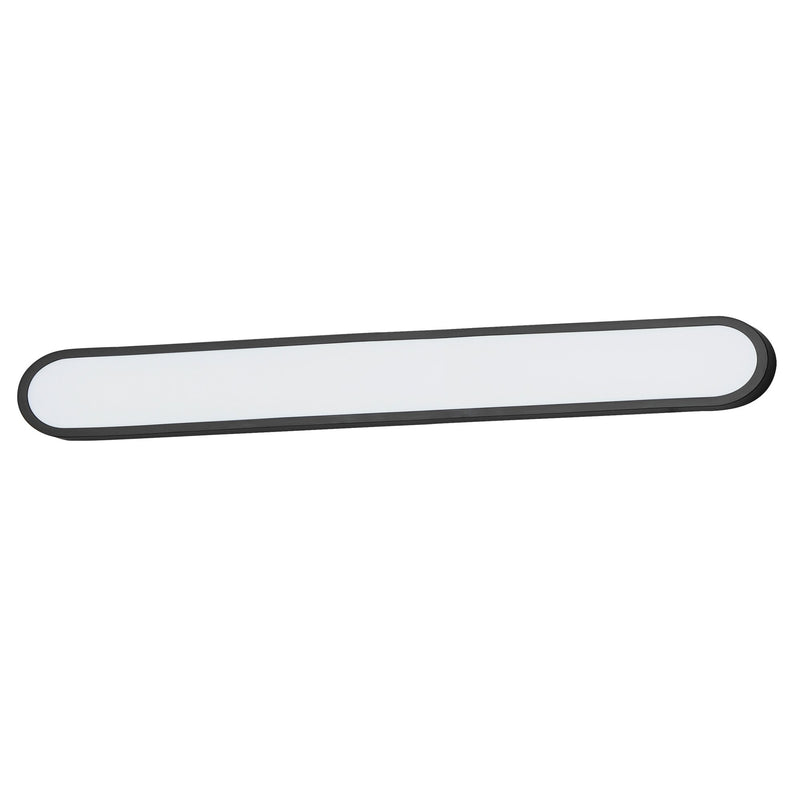 Latitude 48" LED Bath Vanity Light in Black