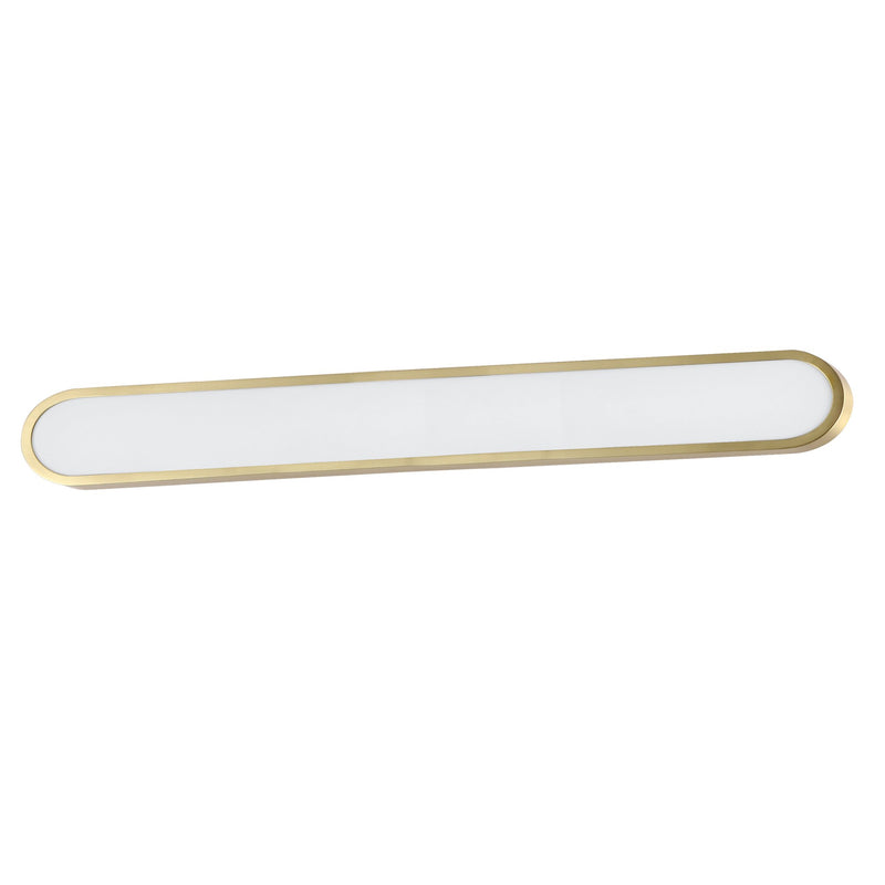 Latitude 48" LED Bath Vanity Light in Gold