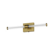 Fuse 24" LED Bath Vanity CCT Select in Natural Aged Brass