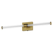 Fuse 30" LED Bath Vanity CCT Select in Natural Aged Brass