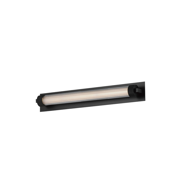 Doric 18" LED Wall Sconce in Black
