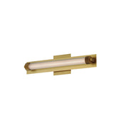 Doric 18" LED Wall Sconce in Natural Aged Brass