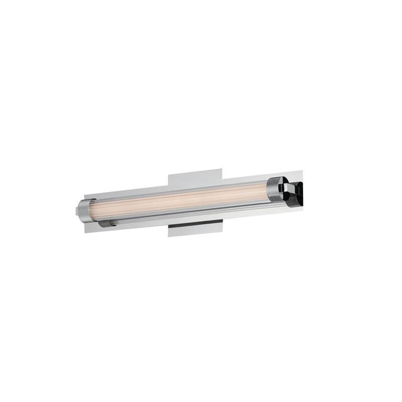 Doric 18" LED Wall Sconce in Polished Chrome