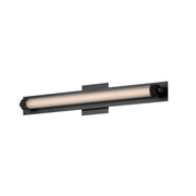 Doric 24" LED Bath Sconce in Black