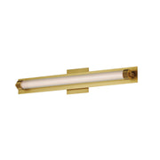 Doric 24" LED Bath Sconce in Natural Aged Brass