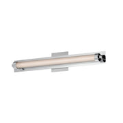 Doric 24" LED Bath Sconce in Polished Chrome