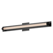 Doric 30" LED Bath Sconce in Black