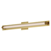 Doric 30" LED Bath Sconce in Natural Aged Brass