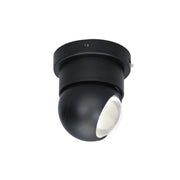 Nodes Adjustable LED Flush Mount CCT Select in Black